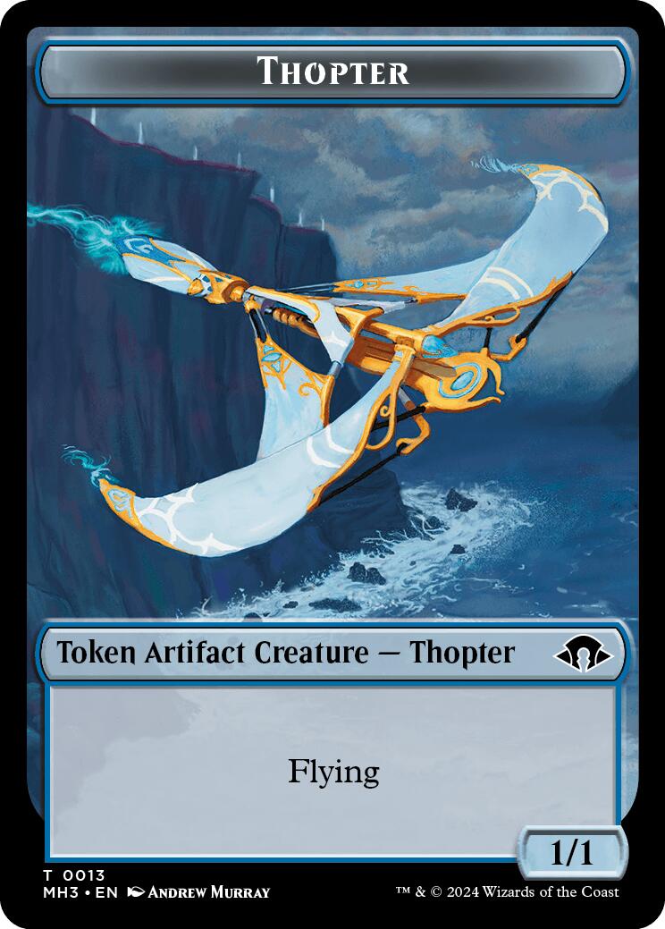Image of Servo // Thoper Double-Sided Token [Modern Horizons 3 Tokens]