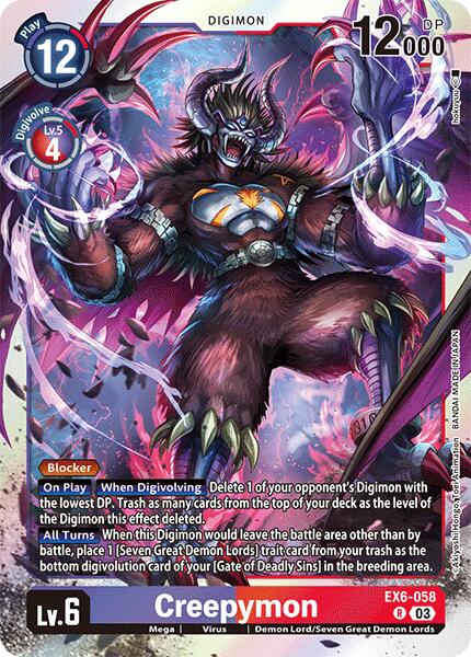 Image of Creepymon [EX6-058] [Infernal Ascension]
