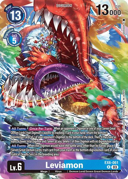 Image of Leviamon [EX6-061] [Infernal Ascension]