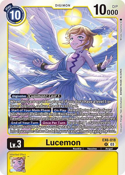Image of Lucemon [EX6-018] [Infernal Ascension]