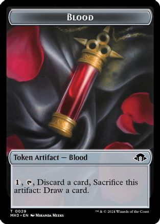 Image of Blood Token [Modern Horizons 3 Tokens]