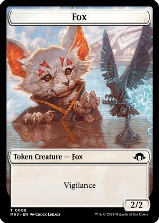 Image of Fox Token [Modern Horizons 3 Tokens]
