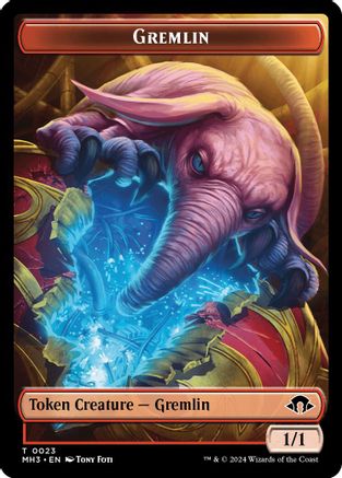 Image of Gremlin Token [Modern Horizons 3 Tokens]