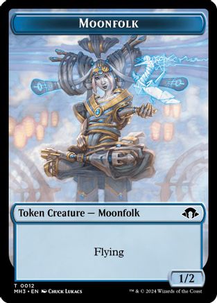 Image of Moonfolk // Energy Reserve Double-Sided Token [Modern Horizons 3 Tokens]