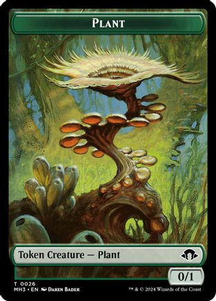 Image of Plant // Energy Reserve Double-Sided Token [Modern Horizons 3 Tokens]