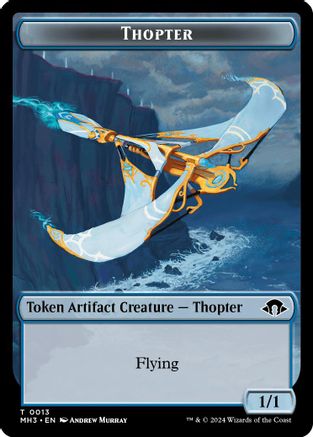 Image of Thopter Token [Modern Horizons 3 Tokens]