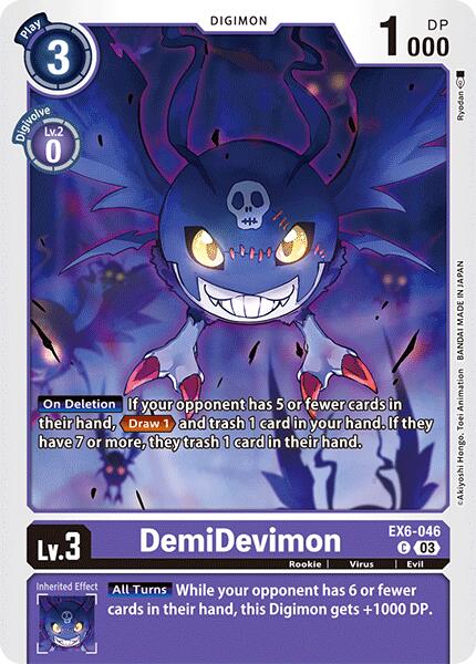 Image of DemiDevimon [EX6-046] [Infernal Ascension]