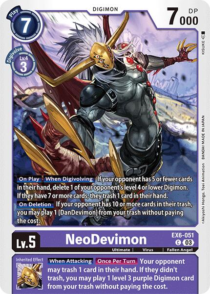 Image of NeoDevimon [EX6-051] [Infernal Ascension]