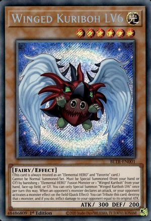 Image of Winged Kuriboh LV6 [BLTR-EN001] Secret Rare