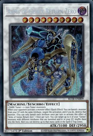 Image of Arms of Genex Return Zero [BLTR-EN009] Secret Rare
