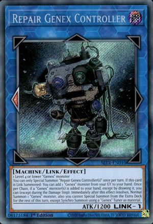 Image of Repair Genex Controller [BLTR-EN010] Secret Rare