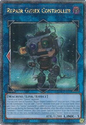 Image of Repair Genex Controller (Quarter Century Secret Rare) [BLTR-EN010] Quarter Century Secret Rare