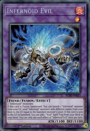 Image of Infernoid Evil [BLTR-EN013] Secret Rare