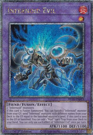Image of Infernoid Evil (Quarter Century Secret Rare) [BLTR-EN013] Quarter Century Secret Rare