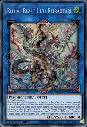 Image of Ritual Beast Ulti-Reirautari [BLTR-EN019] Secret Rare