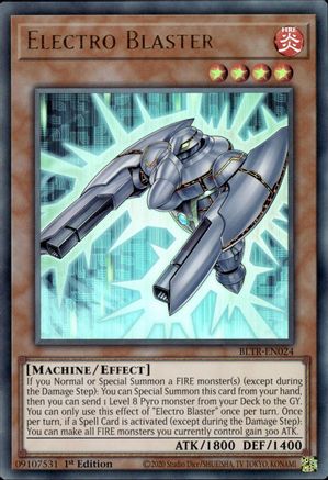 Image of Electro Blaster [BLTR-EN024] Ultra Rare