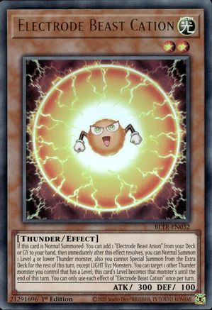 Image of Electrode Beast Cation [BLTR-EN032] Ultra Rare