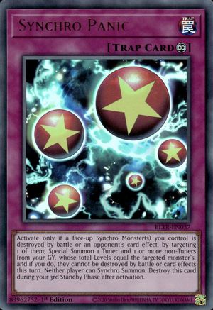 Image of Synchro Panic [BLTR-EN037] Ultra Rare