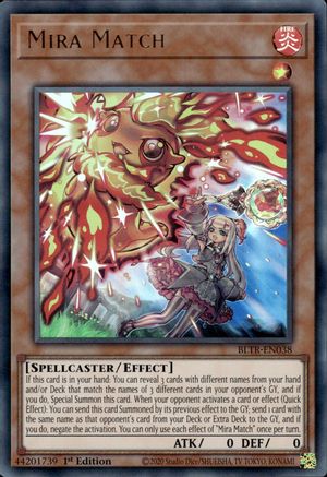 Image of Mira Match [BLTR-EN038] Ultra Rare