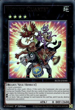 Image of Wonky Quartet [BLTR-EN040] Ultra Rare