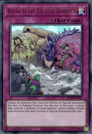 Image of Bunch of Beast Bodies [BLTR-EN042] Ultra Rare