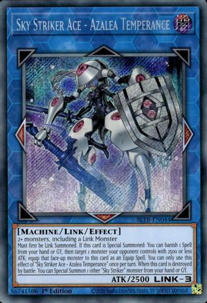 Image of Sky Striker Ace - Azalea Temperance [BLTR-EN044] Secret Rare