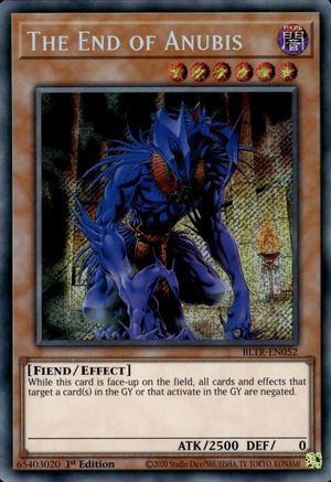 Image of The End of Anubis [BLTR-EN052] Secret Rare