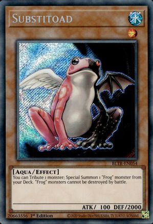 Image of Substitoad [BLTR-EN054] Secret Rare