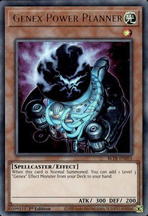 Image of Genex Power Planner [BLTR-EN055] Ultra Rare