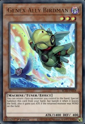 Image of Genex Ally Birdman (Alternate Art) [BLTR-EN058] Ultra Rare