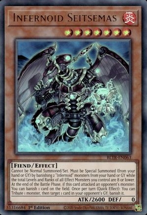 Image of Infernoid Seitsemas [BLTR-EN063] Ultra Rare