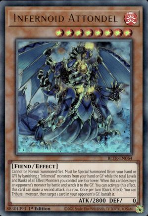 Image of Infernoid Attondel [BLTR-EN064] Ultra Rare