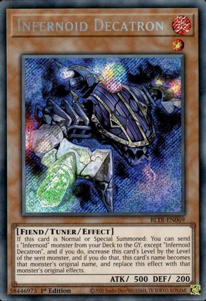 Image of Infernoid Decatron [BLTR-EN069] Secret Rare