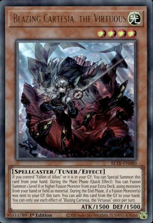 Image of Blazing Cartesia, the Virtuous [BLTR-EN080] Ultra Rare