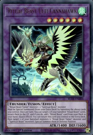 Image of Ritual Beast Ulti-Cannahawk [BLTR-EN084] Ultra Rare