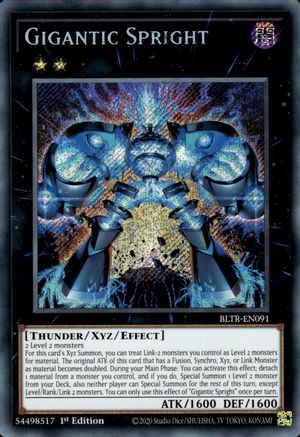 Image of Gigantic Spright [BLTR-EN091] Secret Rare