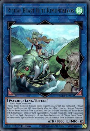 Image of Ritual Beast Ulti-Kimunfalcos [BLTR-EN092] Ultra Rare
