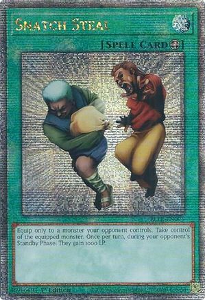 Image of Snatch Steal (Quarter Century Secret Rare) [BLTR-EN096] Quarter Century Secret Rare