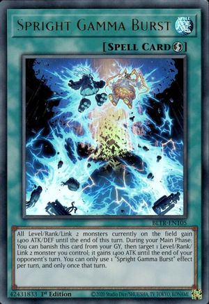 Image of Spright Gamma Burst [BLTR-EN105] Ultra Rare