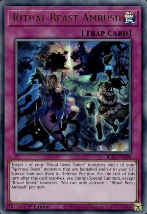 Image of Ritual Beast Ambush [BLTR-EN106] Ultra Rare