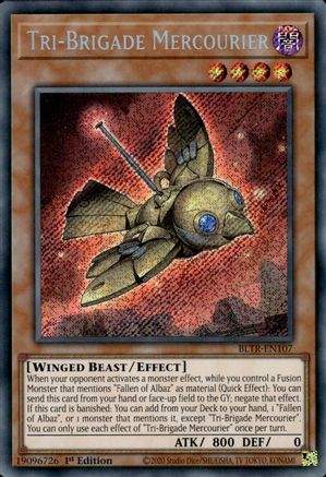 Image of Tri-Brigade Mercourier [BLTR-EN107] Secret Rare