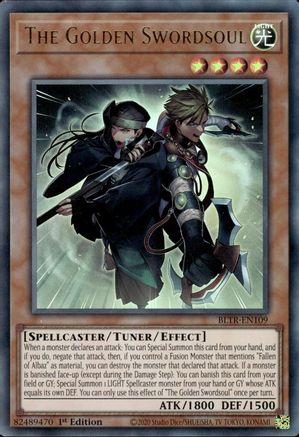 Image of The Golden Swordsoul [BLTR-EN109] Ultra Rare