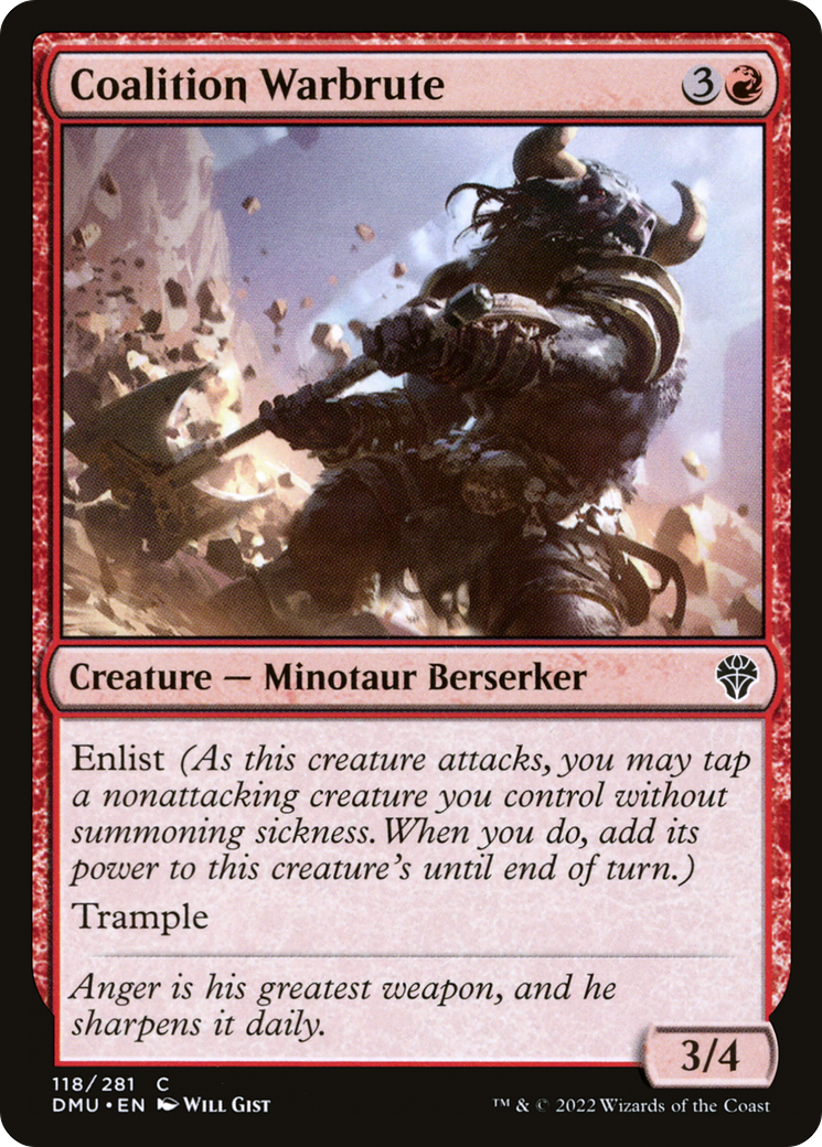 Image of Coalition Warbrute [Dominaria United]