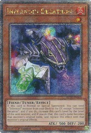 Image of Infernoid Decatron (Quarter Century Secret Rare) [BLTR-EN069] Quarter Century Secret Rare