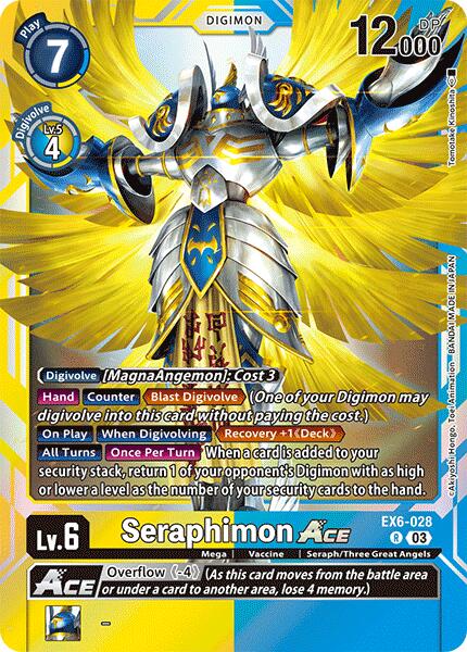Image of Seraphimon ACE [EX6-028] [Infernal Ascension]