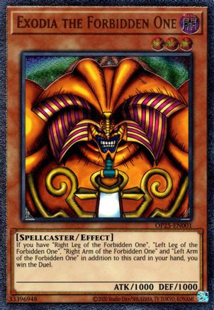 Image of Exodia the Forbidden One (UTR) [OP25-EN001] Ultimate Rare
