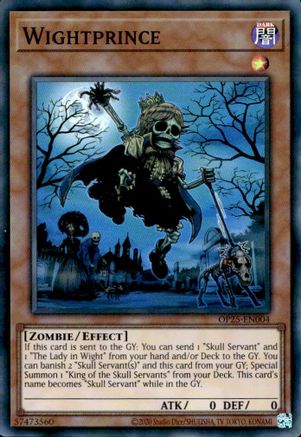 Image of Wightprince [OP25-EN004] Super Rare