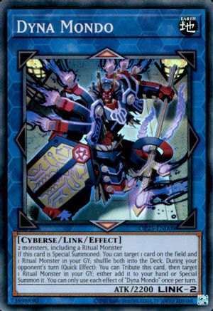 Image of Dyna Mondo [OP25-EN008] Super Rare