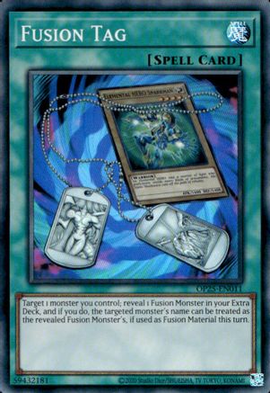 Image of Fusion Tag [OP25-EN011] Super Rare