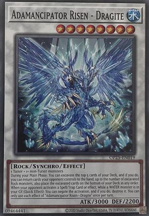 Image of Adamancipator Risen - Dragite [OP25-EN019] Common